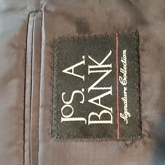 JosA Bank Signature Collection Charcoal Black Suit Jacket 44 Reg - Picture 12 of 14